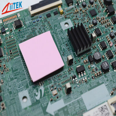 High Thermal Conductivity 3.0W/M.K Silicone Thermal Conductive Pad For LCD TV