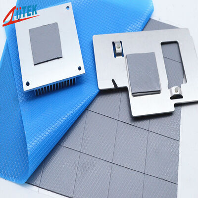 Cojín termal gris de la brecha con la conductividad termal 15.0W/mK y la elasticidad flexible para las soluciones de enfriamiento electrónicas