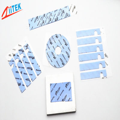 2,0 hoja termal azul natually pegajosa ultra suave -40 de la goma de silicona del reemisor de isofrecuencia TIF100-20-05U de W/mK a 160℃