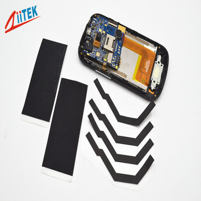 Hoja termal ultrafina del grafito 1600W/MK de los 0.017Mm del buen rendimiento para el equipo eléctrico