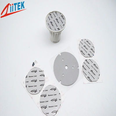 cojín conductor termal TIF140-30-02S de 3W blanco-gris para los routeres inalámbricos
