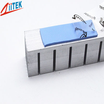 3.2W/M-K el silicón AZUL Gap termal rellena con 40 SHORE00, Tem -50 a 200℃