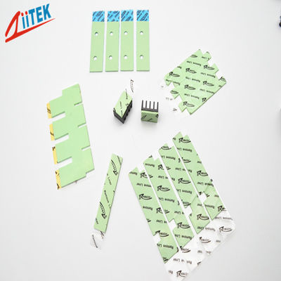 Orilla termal verde termal 00 TIF100-07S de los cojines 45 del silicón del reemisor de isofrecuencia 1,5 W/m-K de la CPU del cojín Ultrasoft del disipador de calor
