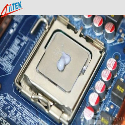 Grasa compuesta conductora termal -45℃ - 200℃ nunca secan 0.009℃-en el ² /W @ 50 PSI (344 KPa) de metal del óxido de aceite de silicón llenado