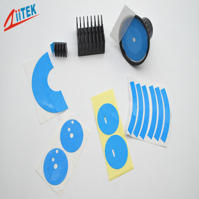 1,2 con alto rendimiento del mK el doble azul echó a un lado pegamento conductor termal de la cinta para la orilla A de la lámpara fluorescente 50 Led