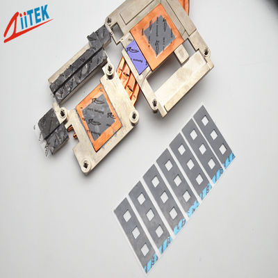 Cojín conductor termal 5.0W/MK, hoja de goma disipadora de calor gris -50 del silicón de las lámparas del LED a 200℃