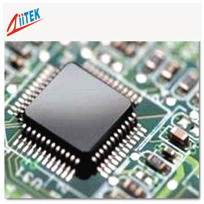 Naturalmente pegajoso 1.5 W / MK Silicona Pad térmico conductor con 45 Shore 00 para controlador LED