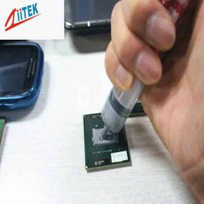 Grasa térmica de silicona 1 kg Alta conductividad para disipadores de calor y componentes electrónicos 5.0 W/mK Construcción llena de óxido metálico