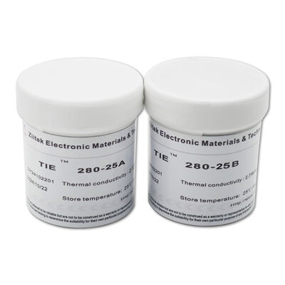 Two-Component RoHs Compliant 2.5W/MK Thermal Conductive Glue For LED Lighting