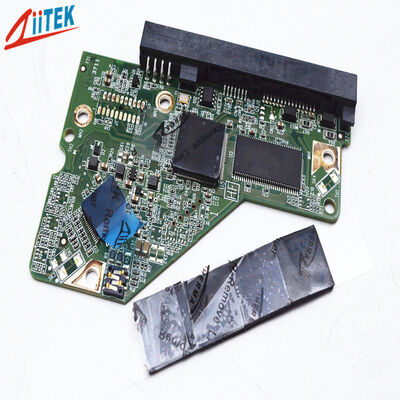 Pad de aislamiento térmico de silicona para Gpu Cpu Pad de enfriamiento 0.5MM-5.0MM con baja resistencia térmica