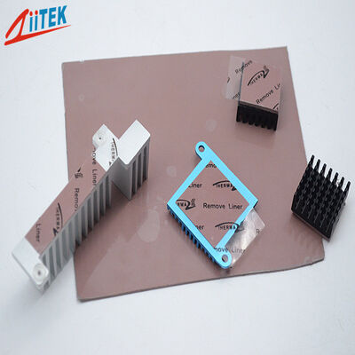 Luz LED 2.5 W/m.k Pad térmico de silicio Pad térmico conductor Pad térmico Gap Pad con solución de gestión térmica