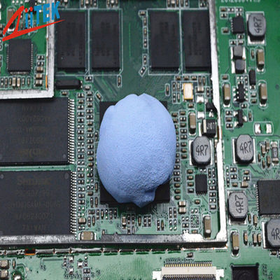 Azul 3W Gel térmicamente conductor Relleno de brechas térmicas de alta viscosidad para micro tubos de calor