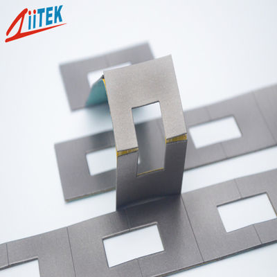 Materiales de absorción la termal de la serie 10MHz-6GHz del gris TIR9180-A del buen funcionamiento por Ziitek Company